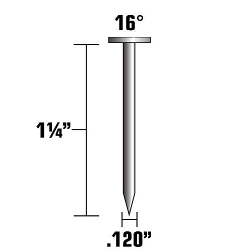 Metabo HPT 1-1/4 Inch Pneumatic Roofing Nails 7200 Count Online now