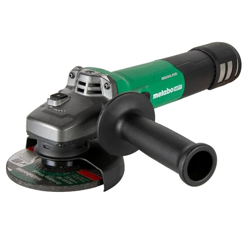 Metabo HPT Angle Grinder | 4-1/2-Inch | 12 Amp | AC Brushless Motor | Variable Speed | 3-Position Side Handle | G12VE2 Online now