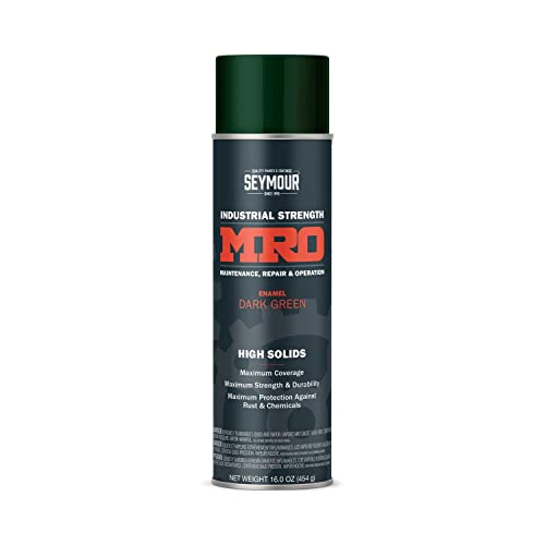 SEYMOUR 620-1449 Industrial MRO High Solids Spray Paint, Dark Green 16 Fl Oz (Pack of 1) Discount
