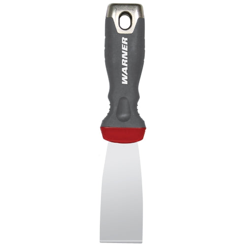 Warner Manufacturing 1-1/2″ ProGrip Stiff Putty Knife, Stainless Steel with Hammer Cap Hot on Sale