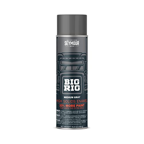 Seymour 20-1635 Big Rig Professional Coatings Spray Paint, Medium Gray Supply