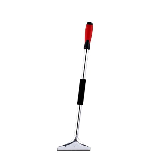 Warner Tool 11221 6″ H.D. Paint & Wall Scraper, 24″ Steel Handle with Threaded Soft Grip Supply