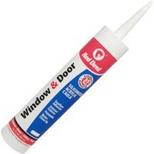 Red Devil 084620 Window And Door Siliconized Acrylic Caulk, Almond, 10.1 Oz (Pack of 12) Discount