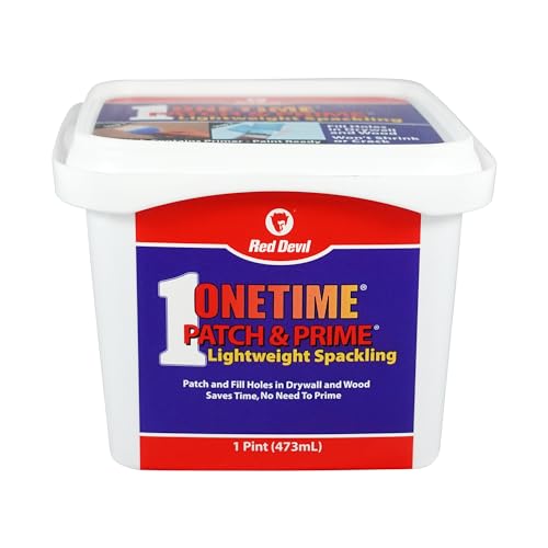 Red Devil 0540 ONETIME Patch & Prime Lightweight Spackling, Pack of 1, White Online now