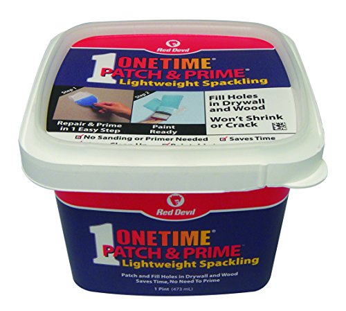 Red Devil 0540 ONETIME Patch & Prime Lightweight Spackling, Pack of 1, White Online now