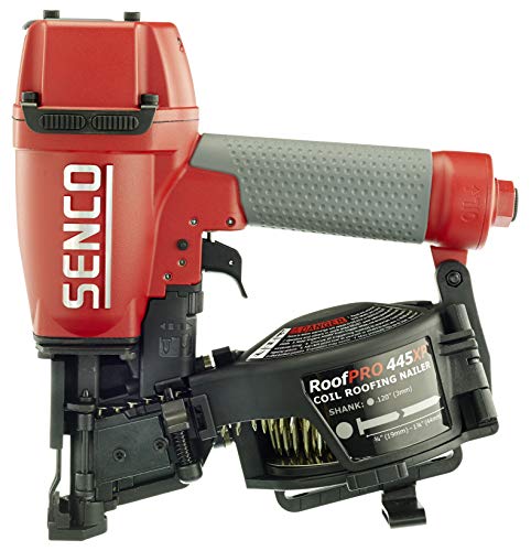 Senco 8V0001N 1-3/4″ 15 Degree Angle Wire Coil Nailer, Red/Gray – 445Xp Online now