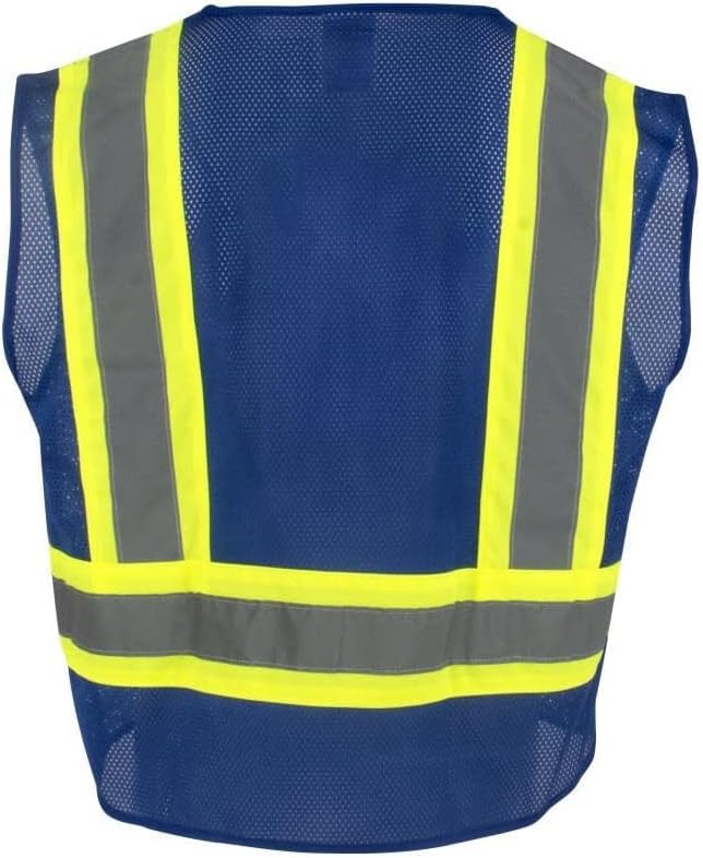 Radians Economy Type O Class 1 Safety Vest, Blue, 3X-Large Online now