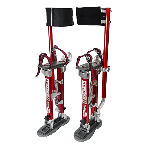 MetalTech BuildMan Grade Drywall Adjustable Stilts with 225 lbs. Load Capacity Online now
