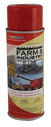 Seymour 16-214 Farm and Industry Enamel Spray Paint, Red Fashion