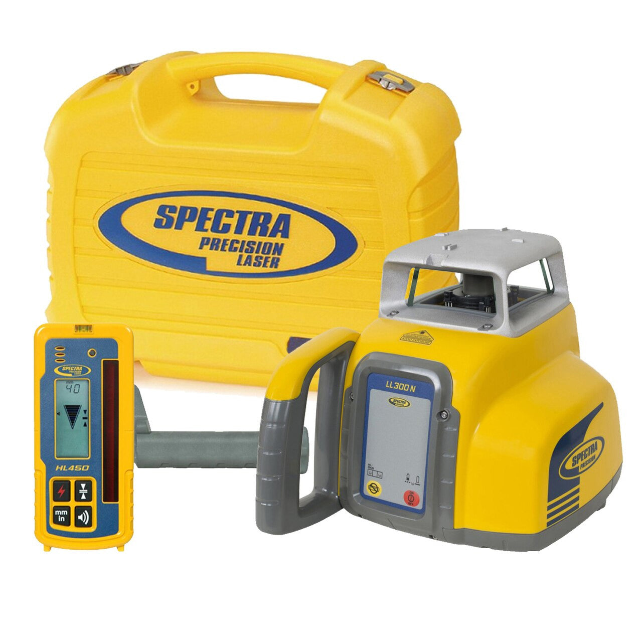 Spectra Precision Laser Package with Receiver and Rechargeable Batteries Online