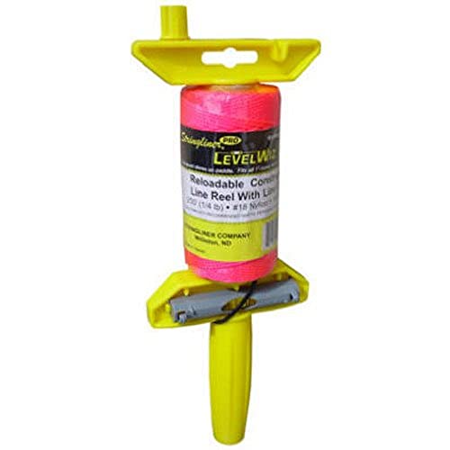 STRINGLINER (24162) LevelWiz LevelWiz Reel 250′ Bright Fluorescent Pink Hot on Sale