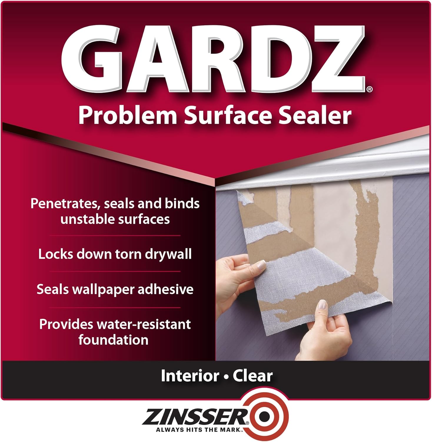 qt Zinsser 02304 Clear Zinsser, Gardz Water-Based Problem Surface Sealer Discount