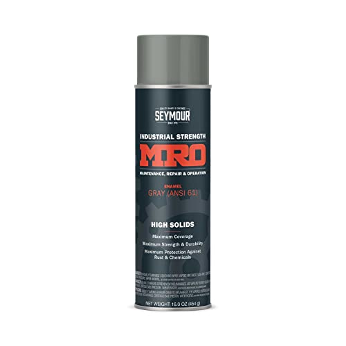 SEYMOUR 620-1416 Industrial MRO High Solids Spray Paint, Gray Online now