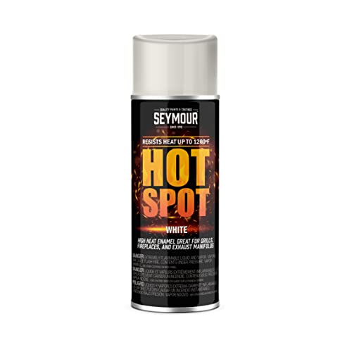 Seymour 16-1202 Hot Spot High Temperature Paints, White Fashion