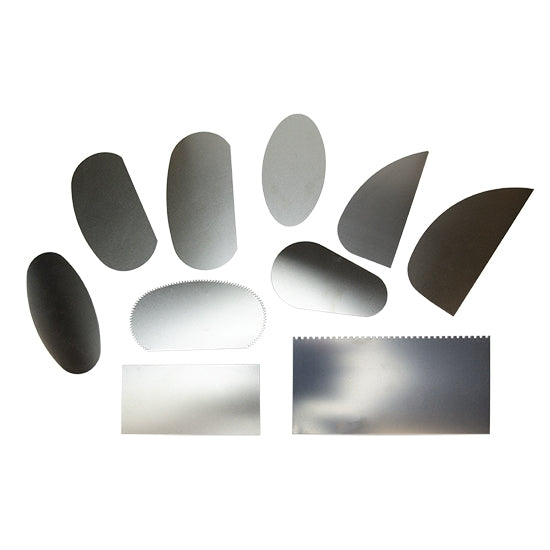 Clay Scraper Set – Stainless Steel – Set of 10 Sale
