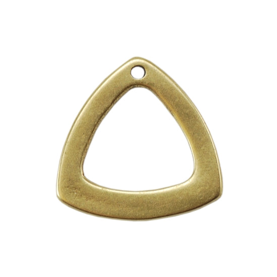 Bronze Plate Charm – Trillion 12mm Pkg/1 Sale