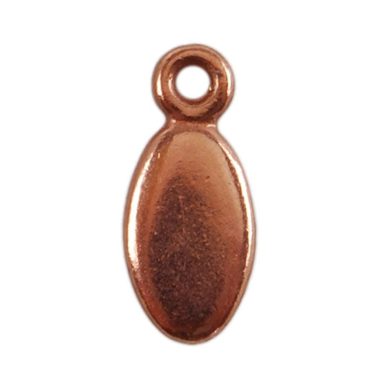 Copper Plate Shape – Oval Pendant – 5mm x 8.5mm Sale