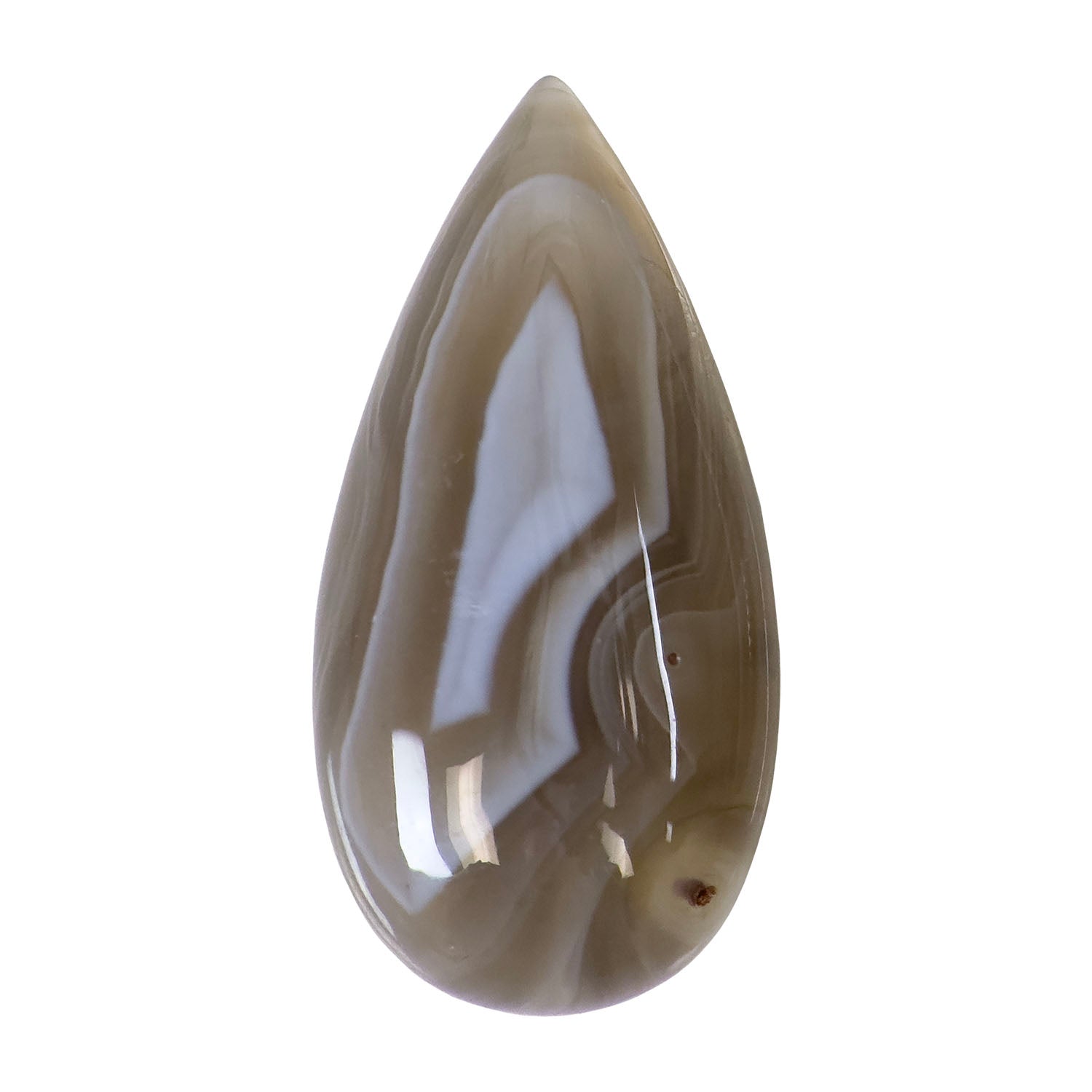 Botswana Agate Gemstone – Cabochon Pear 10mm x 20mm – Pkg/1 Online Hot Sale