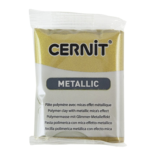 Cernit Metallic Polymer Clay – Antique Gold 2oz (56g) block Sale