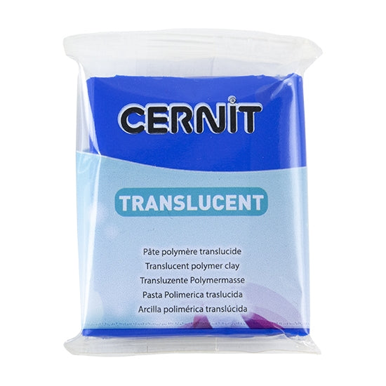 Cernit Translucent Polymer Clay – Sapphire 2oz (56g) block Online Sale