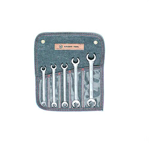 Wright Tool 744 Metric Flare Nut Wrench Set, 9mm – 14mm (5-Piece) Supply