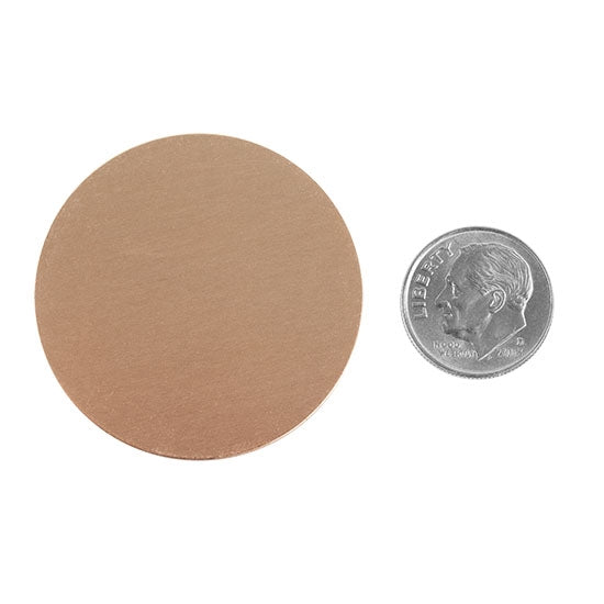 Copper Shape – Circle – 1-1/2″ Pkg/6 Fashion