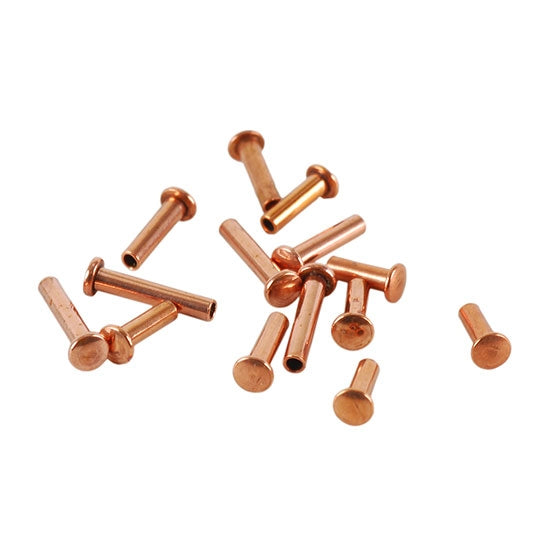 Crafted Findings – Copper Plate Miniature Rivet – 1/16″ Assorted Medium Shaft Lengths Pkg/125 Sale