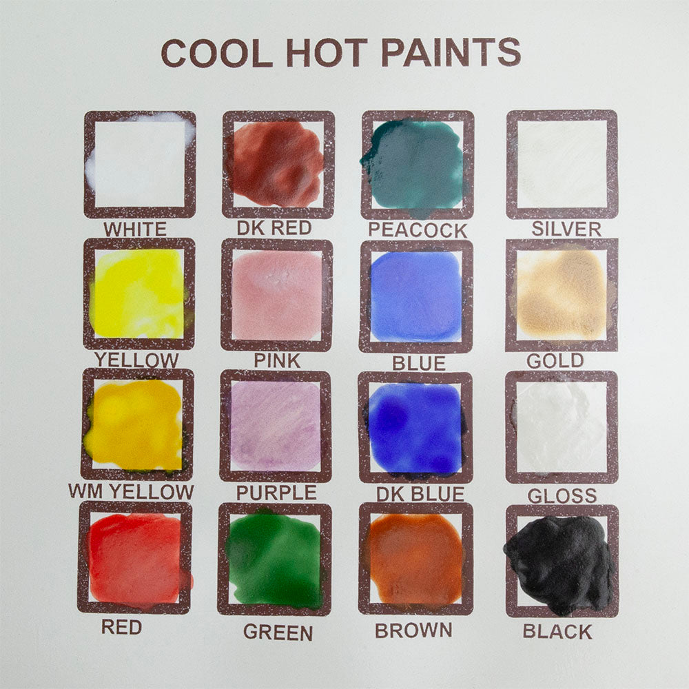 Cool Hot Paints – Palette of 16 Colors Online