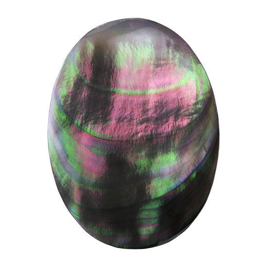 Black Lip Shell Gemstone – Cabochon Oval on Sale
