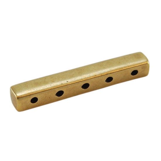 Bronze Plate End Bar – Quintuple Strand 4mm x 24mm – Pkg/2 Online
