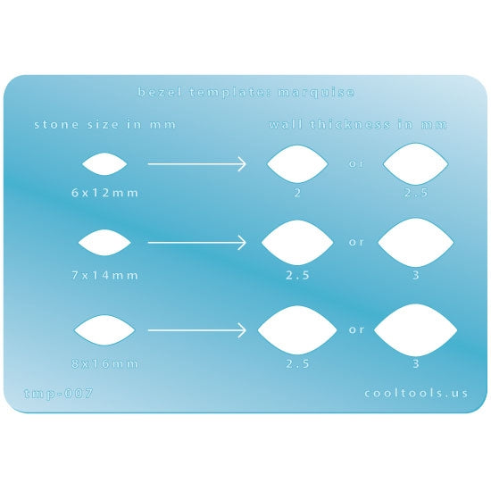 Bezel Template – Marquise Discount