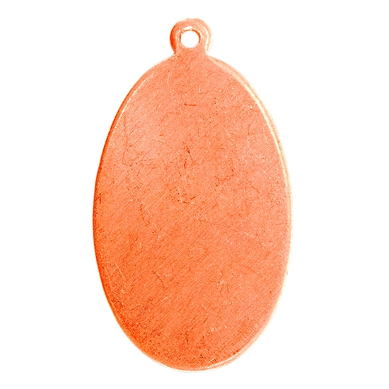 Copper Shape – Oval Pendant – 5/8″ x 1-1/8″ Pkg/6 Online Hot Sale
