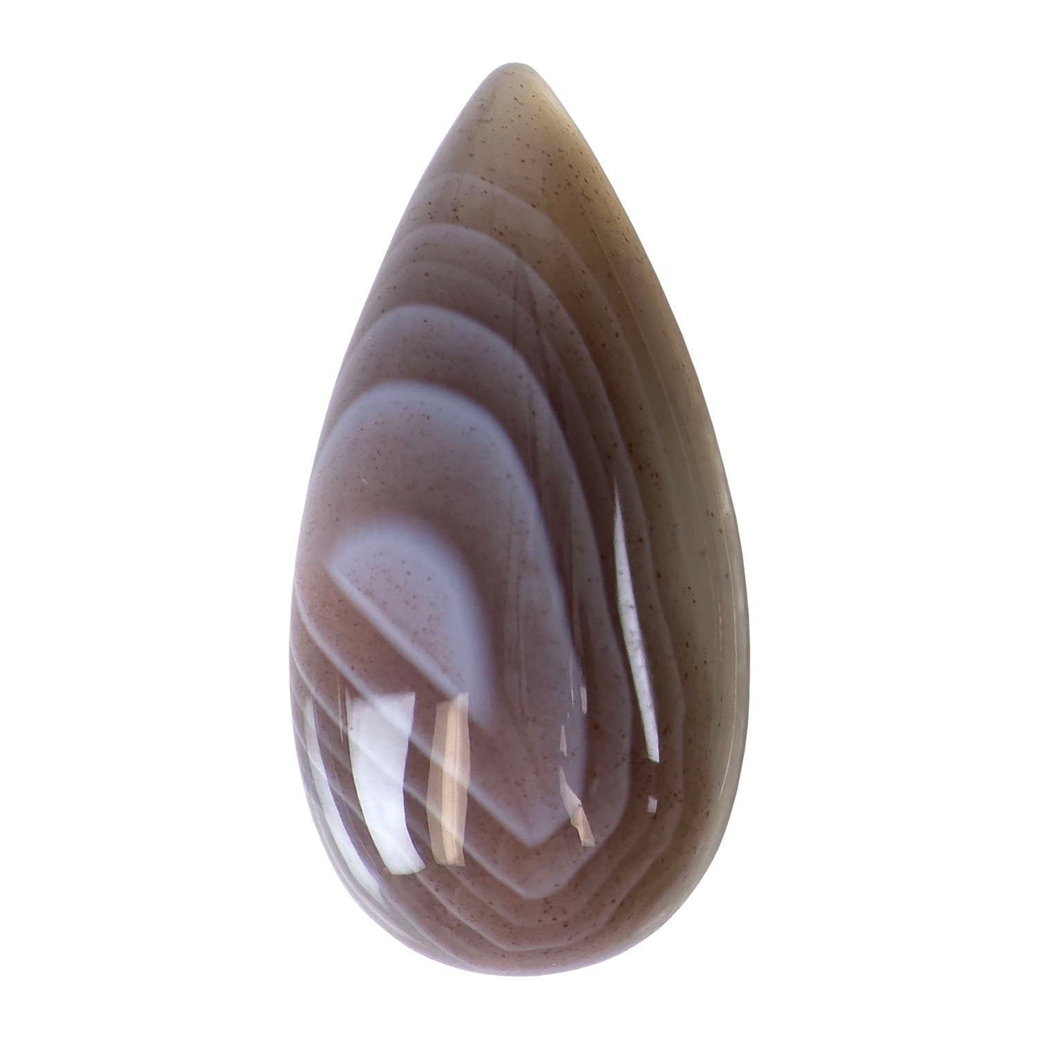 Botswana Agate Gemstone – Cabochon Pear 10mm x 20mm – Pkg/1 Fashion