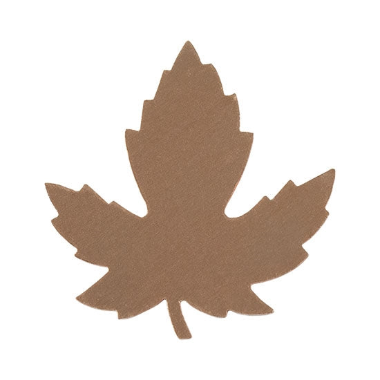 Copper Shape – Maple Leaf – 29mm x 28mm – Pkg/6 Fashion