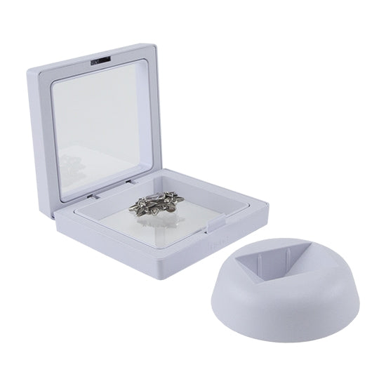 Acrylic Framed Membrane Box – 2-3/4″ x 2-3/4″ – White Online Sale