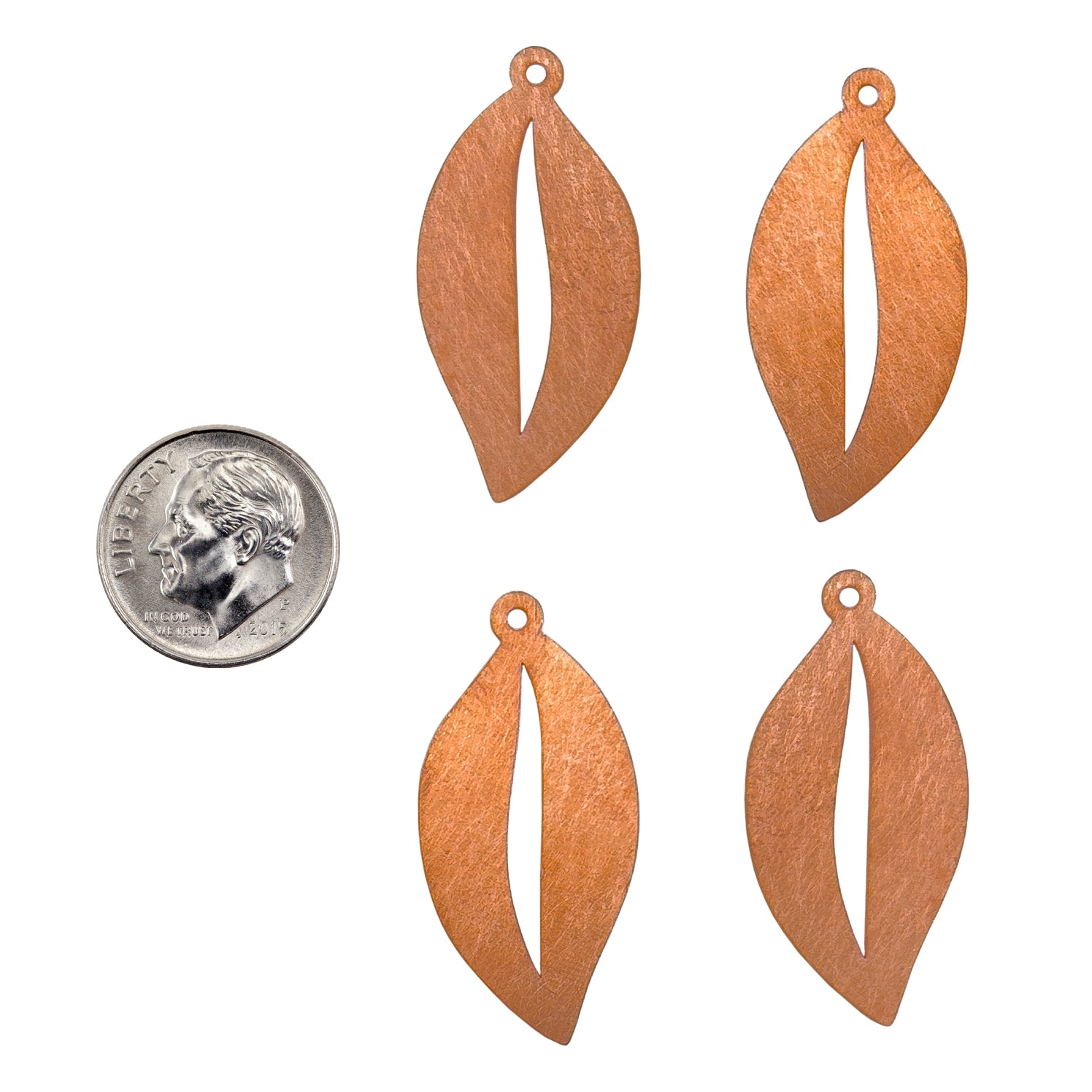 Copper Blanks – Open Leaf – Pkg/4 Online Hot Sale
