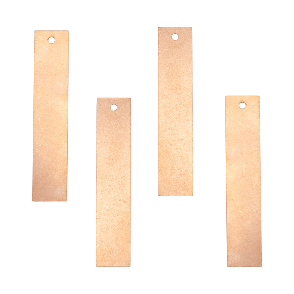Copper Blanks – Rectangle 50mm – Pkg/4 Online Sale