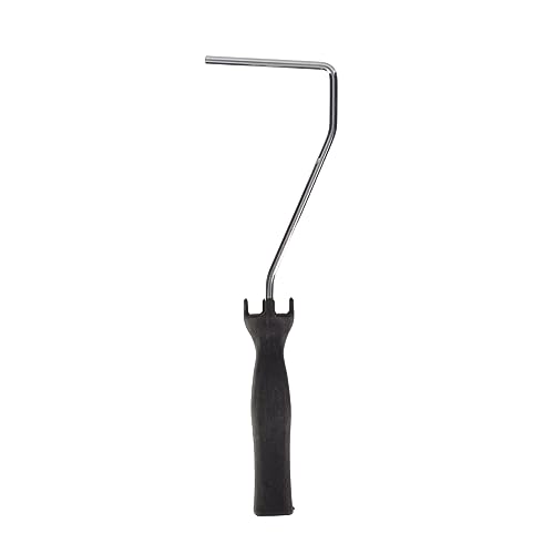 WOOSTER BRUSH R012-4 Mini-Koter Roller Frame, 12 in L, 4 in, Plastic Threaded Grip Handle, Blue, Galvanized, 4 Inch, Bule Discount