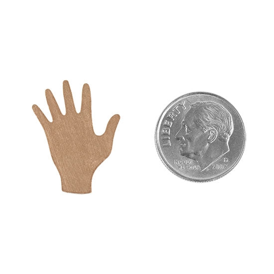 Copper Shape – Hand – 3/4″ x 7/8″ Pkg/6 Online Hot Sale