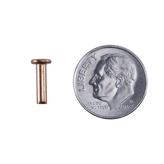 Copper Rivet – Flat Head – 3/32″ x 3/8″ Pkg/50 Hot on Sale