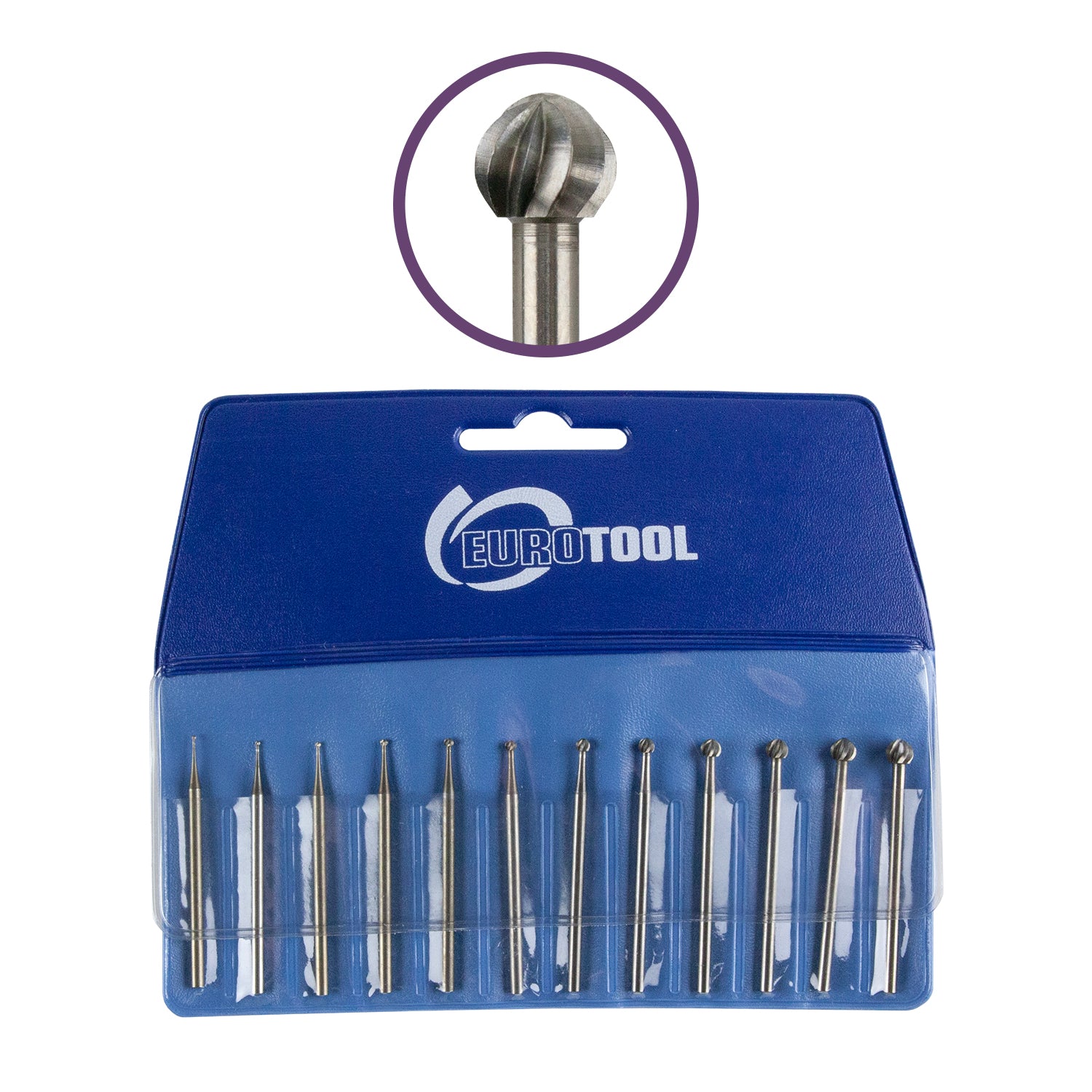 Assorted Round Burs – Set of 12 Fashion