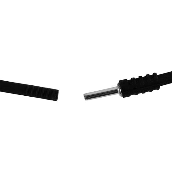 Black Silicone Rubber Cord Necklace with Locking Clasp – 18″ – 3mm – Pkg/10 Online
