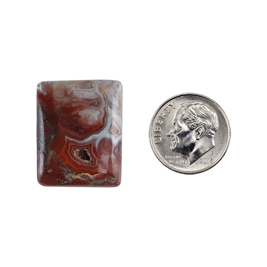 Crazy Lace Agate Gemstone – Cabochon Rectangle 18mm X 22.5mm Sale