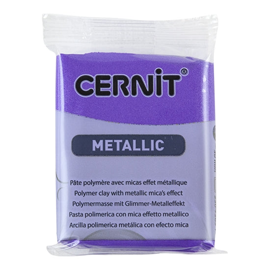 Cernit Metallic Polymer Clay – Violet 2oz (56g) block Hot on Sale