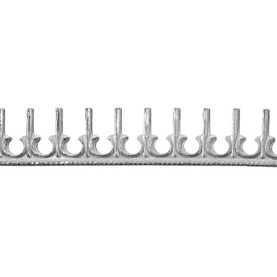 Bezel Wire – Sterling Silver – Gallery #5 – 22 Gauge Dead Soft – 6″ Min Online now
