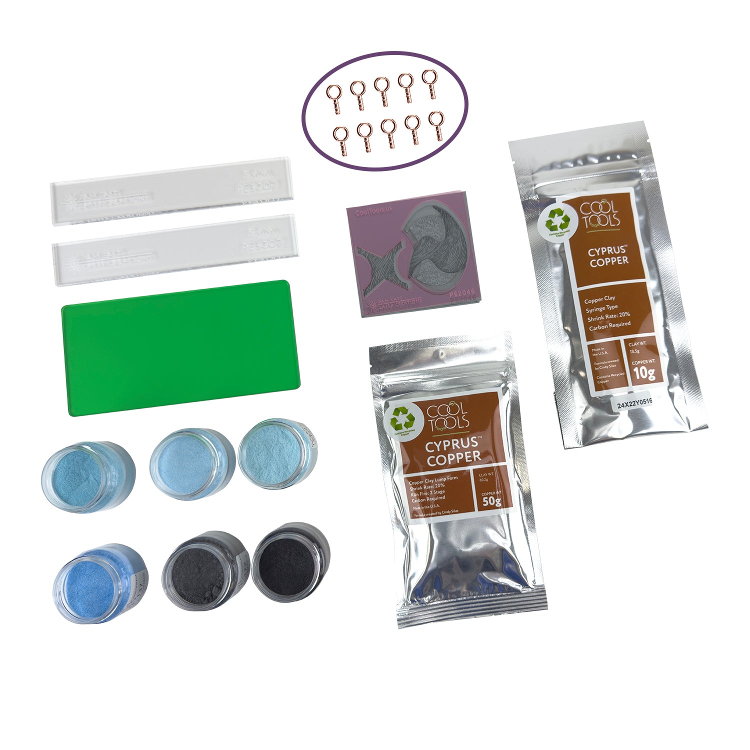 Craftcast Kit: Enameling on Copper Clay Hot on Sale