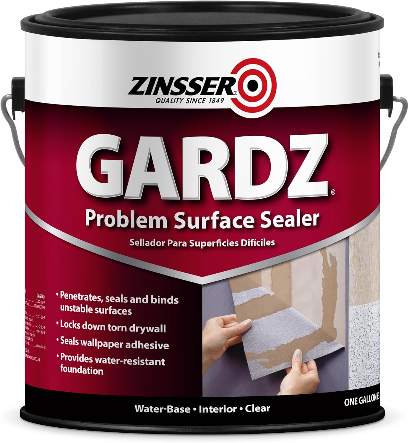 Zinsser 02301-4PK Problem Surface Sealer, Gallon, Clear, 4 Pack Supply