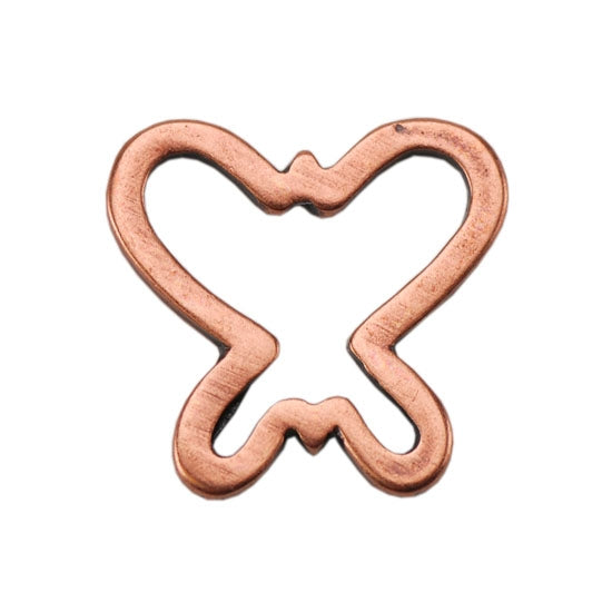 Copper Plate Jump Ring – Butterfly Pkg/2 Supply