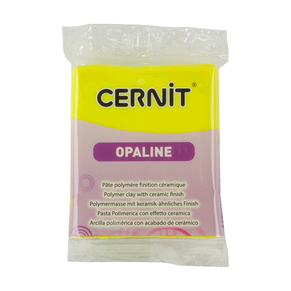 Cernit Opaline Polymer Clay – Primary Yellow 2oz (56g) block Online