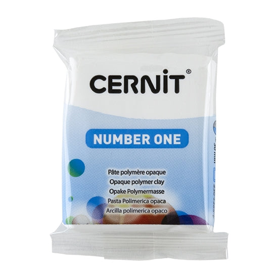 Cernit Number One Polymer Clay – Opaque White 2oz (56g) block Online